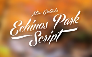Новый шрифт EchinosPark