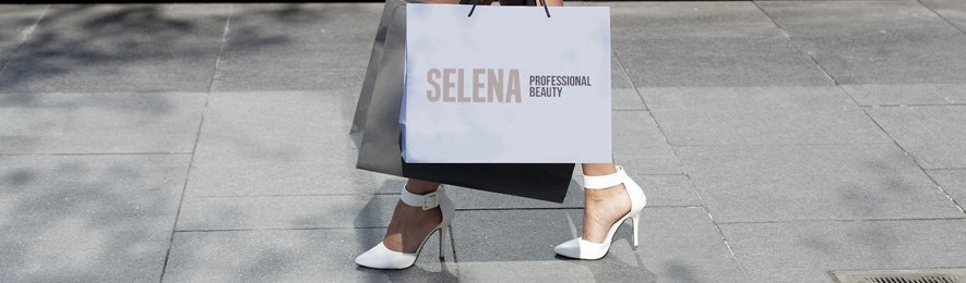 Логотип для сети магазинов «Selena»