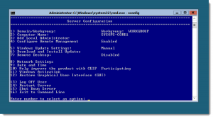 Windows Server 2012 Core - установка обновлений